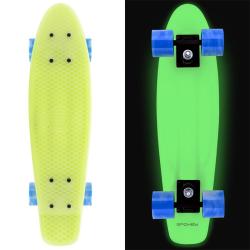 Spokey NEO Pennyboard se svítícími prvky ve tmě, 56 cm Spokey NEO Pennyboard se svítícími prvky ve tmě, 56 cm