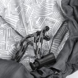 Spokey NORDIC 250 Spací pytel, -6°C, černo-šedý