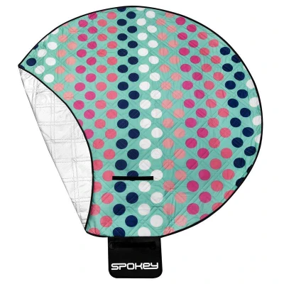 Spokey PICNIC DOTS Pikniková deka kulatá, průměr 140 cm Spokey PICNIC DOTS Pikniková deka kulatá, průměr 140 cm