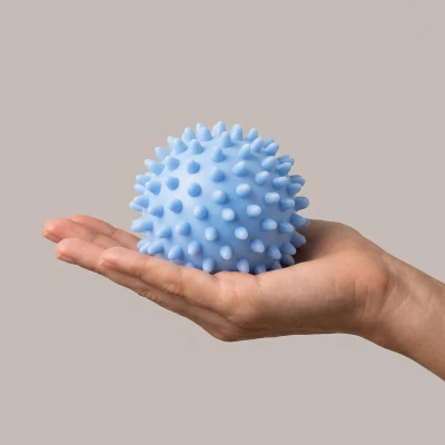 Spokey PIN světle modrá 7 cm masážní míček