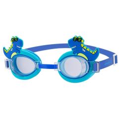Spokey PLAYA Detské plavecké okuliare s nastaviteľným nosníkom, dino