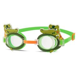 Spokey PLAYA Dětské plavecké brýle s nastavitelným nosníkem, krokodýl