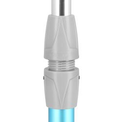 Spokey PLIER PRO Skládací tříkolka dětská se svítícími kolečky, modrá