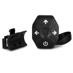 Spokey POINTER PRO Cyklistická přilba pro dospělé s LED blikačkou a blinkry, 55-58 cm, bílá