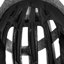 Spokey POINTER PRO Cyklistická přilba pro dospělé s LED blikačkou a blinkry, 58-61 cm, černá
