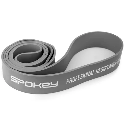 Spokey POWER II odporová guma šedá odpor 25-40 kg Spokey POWER II odporová guma šedá odpor 25-40 kg