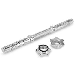 Spokey PRIAM 40 Vzpěračská tyč krátká, 40 cm