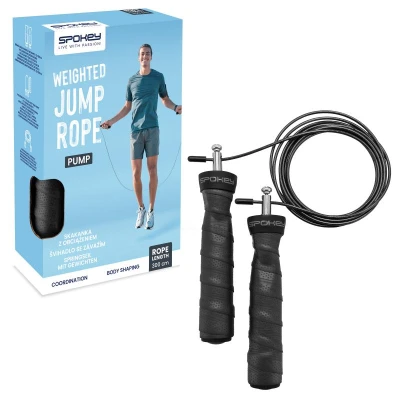 Spokey PUMP PRO Ložiskové švihadlo se závažím