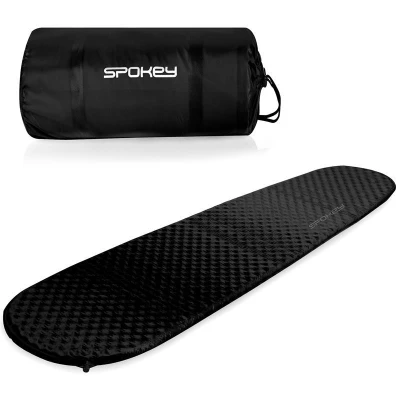 Spokey RAMBLER Samonafukovací karimatka, 180 x 50 x 3 cm, R-Value 3.6, černá