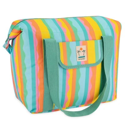 Spokey SAN REMO Termotaška, 28 l, barevné pruhy Spokey SAN REMO Termotaška, 28 l, barevné pruhy