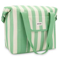 Spokey SAN REMO Termotaška, 28 l, zelené pruhy Spokey SAN REMO Termotaška, 28 l, zelené pruhy