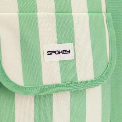 Spokey SAN REMO Termotaška, 28 l, zelené pruhy