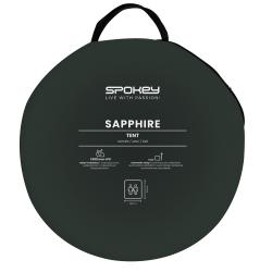 Spokey SAPPHIRE Samorozkládací stan pro 2 osoby, šalvějově zelený