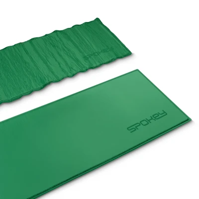 Spokey SAVORY Samonafukovací karimatka, 180 x 50 x 2,5 cm, R-Value 3.6, zelená
