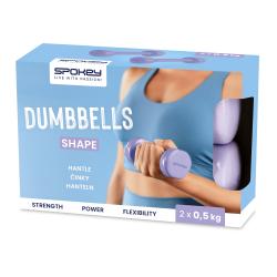 Spokey SHAPE Sada činek 2x 0,5 kg
