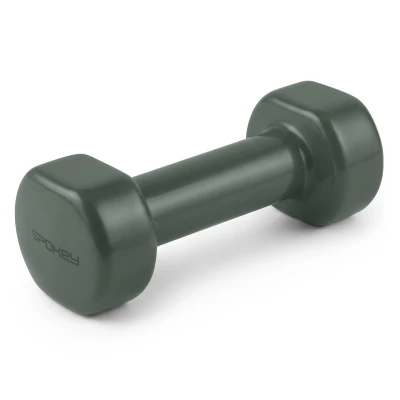 Spokey SHAPE khaki sada vinylových činek 2 kg