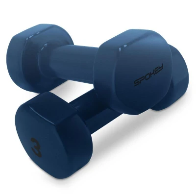 Spokey SHAPE Sada vinylových činek, 3 kg (VÝPRODEJ)
