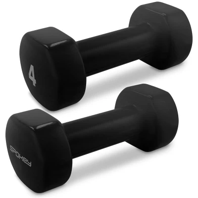 Spokey SHAPE Sada vinylových činek, 4 kg