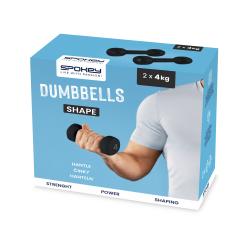 Spokey SHAPE Sada vinylových činek, 4 kg