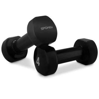 Spokey SHAPE Sada vinylových činek, 4 kg (VÝPRODEJ)