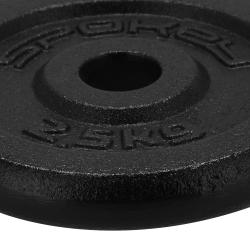 Spokey SINIS Litinový kotouč, 29 mm, 2,5 kg