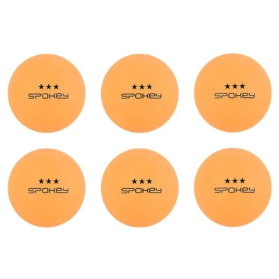 Spokey SPECIAL *** Pingpongové míčky, 6 ks, oranžové Spokey SPECIAL *** Pingpongové míčky, 6 ks, oranžové