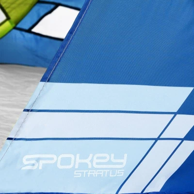 Spokey STRATUS Samorozkládací plážový paravan, UV 40, 195x100x85 cm - limetový