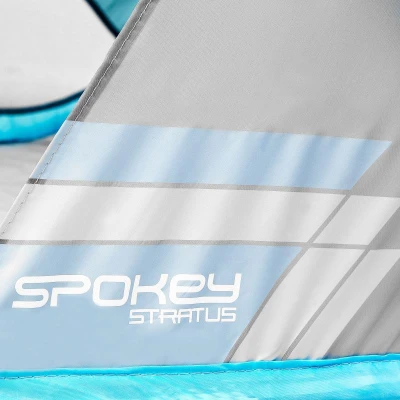 Spokey STRATUS Samorozkladací plážový stan, UV 40, 190 x 120 x 90 cm, tyrkysový