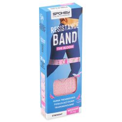 Spokey THE BLOOM BAND Posilovací textilní guma, medium