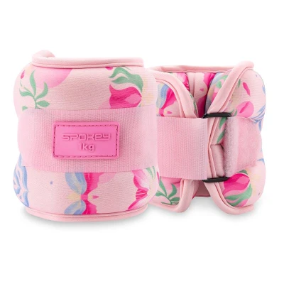 Spokey THE BLOOM FORM Sada závaží na ruce a nohy, 1 kg