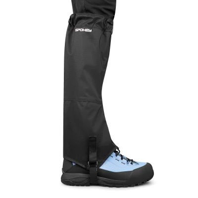 Spokey TRACKY Turistické nepromokavé návleky, černé