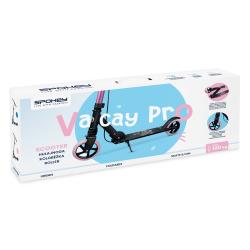 Spokey VACAY PRO Koloběžka s ruční brzdou, kolečka 145 mm, růžová