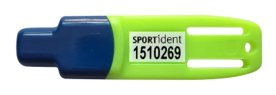 SPORTident ČIP SI Card 9 neon blue