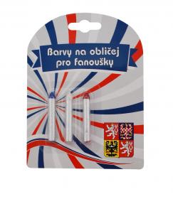 SportTeam Barvy na obličej ČR 4 tužky SportTeam Barvy na obličej ČR 4 tužky
