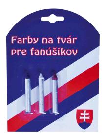 SPORTTEAM Barvy na obličej SR 2 tužky SPORTTEAM Barvy na obličej SR 2 tužky