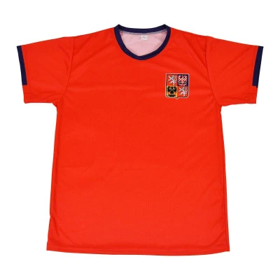 SPORTTEAM ČR 7 červeno-modrý pánský fotbalový dres