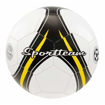 SPORTTEAM Fotbalový míč S2 vel.5 černo-žlutý