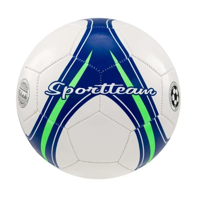 SPORTTEAM Fotbalový míč S2 vel.5 modro-zelený