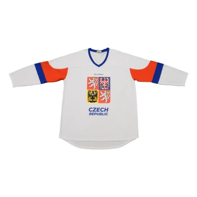 SPORTTEAM Hokejový dres ČR 9 bílý