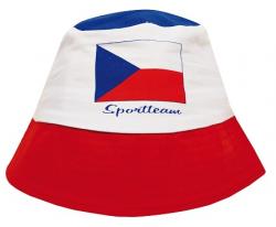 SportTeam Klobouk jednoduchý ČR 2 SportTeam Klobouk jednoduchý ČR 2
