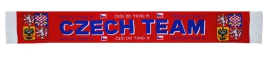 SPORTTEAM Šála pletená ČR 4