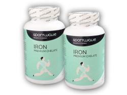 Sportwave 2x Iron premium chelát 120 kapsúl Sportwave 2x Iron premium chelát 120 kapsúl