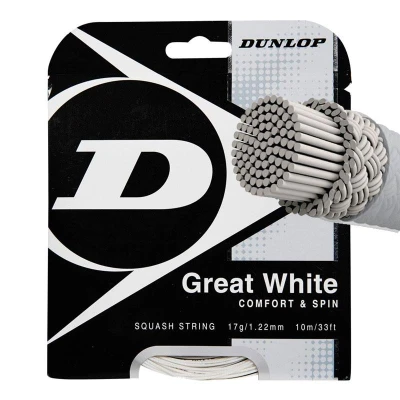 DUNLOP STRUNY squash - BIO GREAT 17G/1,22 mm (SET 12m) Squash struny DUNLOP STRUNY squash - BIO GREAT 17G/1,22 mm (SET 12m) Squash struny