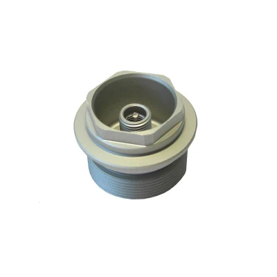 SR Suntour Víko vzduchové komory s ventilkem XCR32 Air (FKE075-12) stříbrné