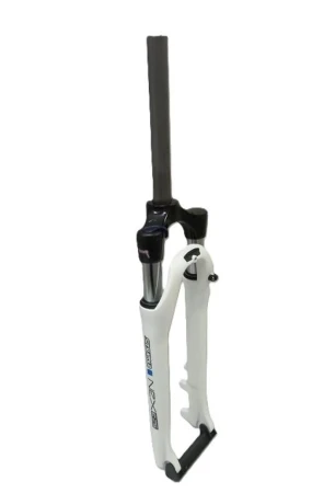 SR Suntour Vidlice odpružená 28" 28,6/223 ahead NEX-E25 NLO DISC 63 mm bílá lesk s polepy