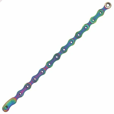 Sram řetěz 12 speed PC XX1 Eagle HollowPin 126 čl.+ spojka PowerLock Flowlink rainbow