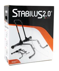 STABILUS Stojan 2.0 na vystavenie bicykla, sivý