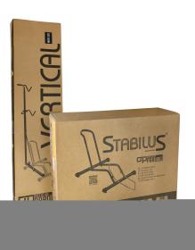 STABILUS Stojan VERTICAL na vystavení kola, šedý