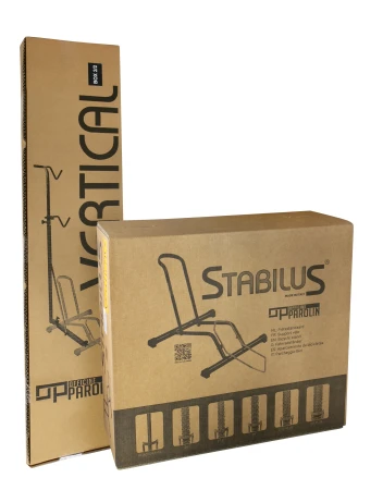 STABILUS Stojan VERTICAL na vystavení kola, šedý