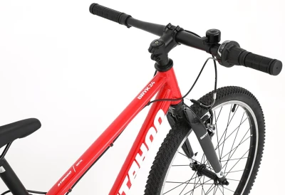 Stahoo Bryk Ultralight červeno-černé 24" dětské horské kolo